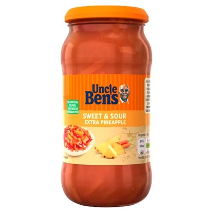 Picture of UNCLE BENS SWEET&SOUR PINEAPPLE 450G